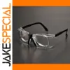 Impact-Resistant Safety Goggles with Prescription Frame