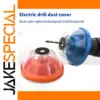 Vibrant Blue Orange Drill Dust Cover