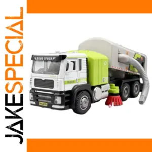 Alloy Sanitation Sweeper Toy with Lights & Sound