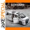 White 1:32 Diecast Alphard MPV Model by WELLY