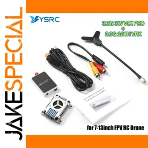 3.3G 3W Video Transmitter Receiver Set for Drones