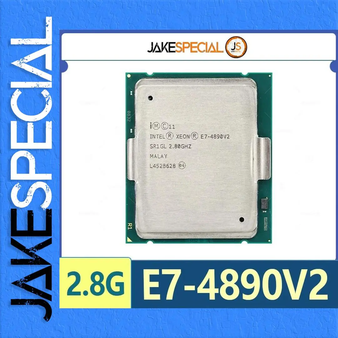 Intel Xeon E7-4890V2 Processor 2.8GHz 15C/30T 1 Intel Xeon E7-4890V2 Processor 2.8GHz 15C/30T