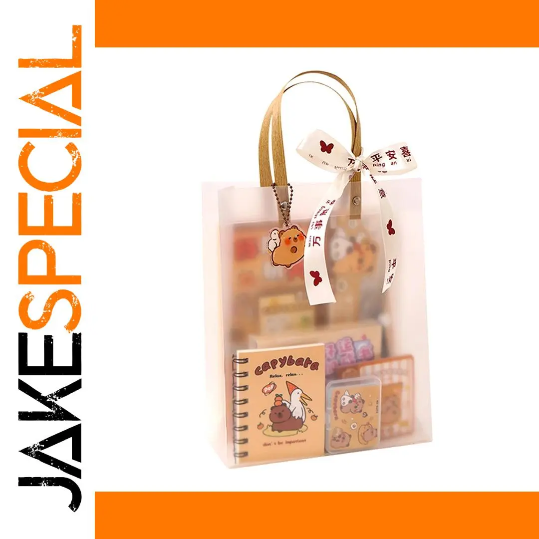 Kawaii Capybara Stationery Set for All Ages 1 Kawaii Capybara Stationery Set for All Ages