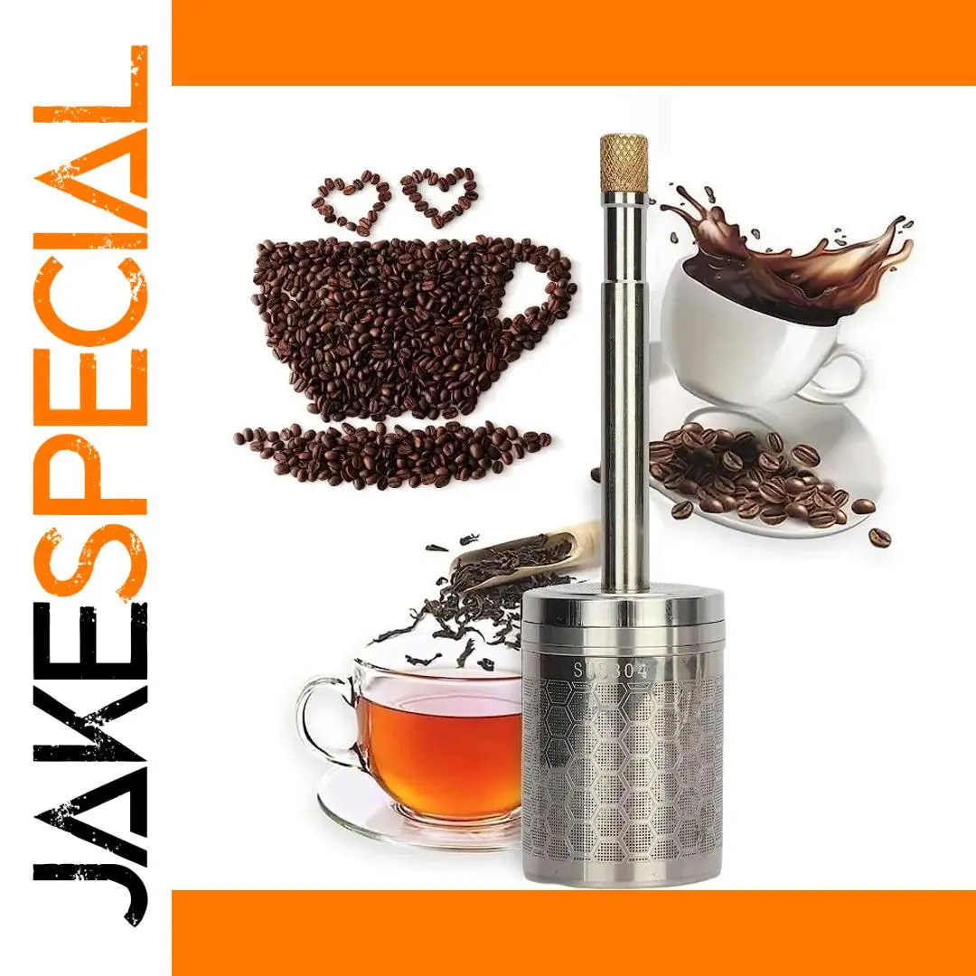 Stainless Steel Tea/Coffee Press Infuser 1 Stainless Steel Tea/Coffee Press Infuser