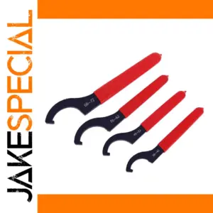 Heavy-Duty C Hook Spanner Wrench for Round Nuts