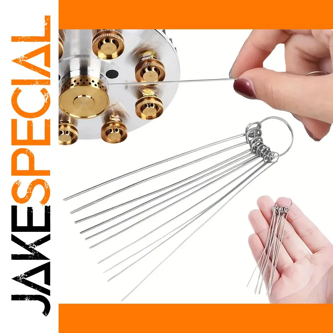 Stainless Steel Cleaning Needle Set (10 pcs) 1 Stainless Steel Cleaning Needle Set (10 pcs)