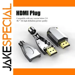 High-Speed Metal Shell HDMI Connector with Copper Pins