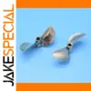 Copper Propeller for RC Boats 76mm 1.6 Pitch
