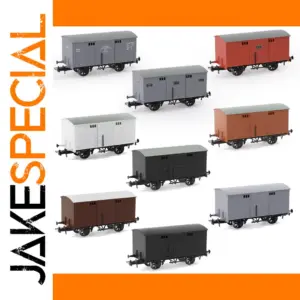 HO Scale 20-Foot Model Train Boxcar by Evemodel