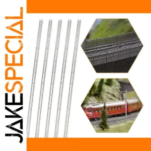 N Scale Copper Track Set with 50cm Sections