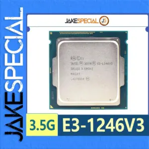 Intel Xeon E3-1246V3 Processor 3.5GHz, 8MB Cache