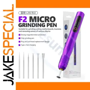 Purple Micro Grinding Pen for Electronics
