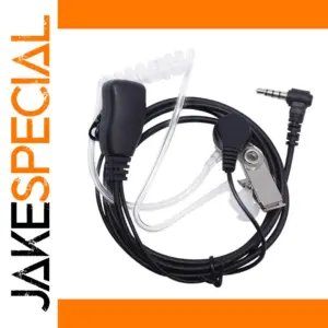 ABBREE Air Covert Acoustic Tube Earpiece for Radios