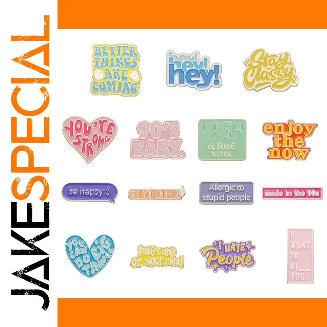 Colorful Inspirational Badge for Jackets and Bags 1 Colorful Inspirational Badge for Jackets and Bags