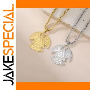 Stainless Steel Viking Celtic Knot Necklace