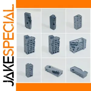 Battle-Damaged 1/300 Scale Miniature Scene