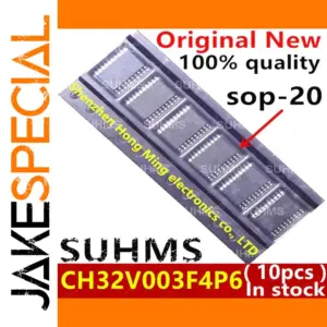 Set of 10 CH32V003F4P6 Microcontrollers SOP-20