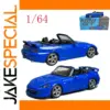 Blue Honda S2000 Diecast Model 1:64 Scale
