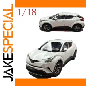 White Toyota IZOA 1:18 Scale Diecast Model