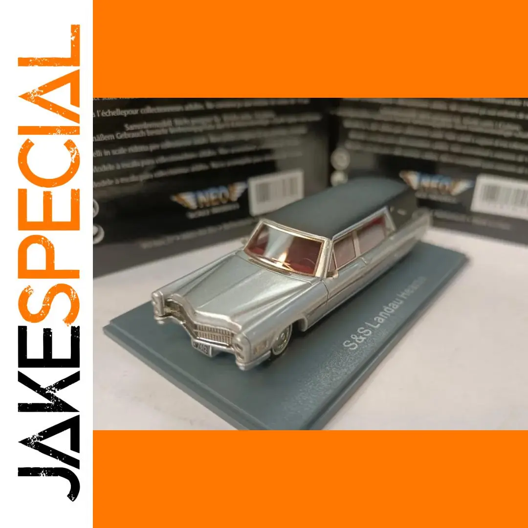 Cadillac S&S Landau Hearse Diecast Model 1:87 1 Cadillac S&S Landau Hearse Diecast Model 1:87