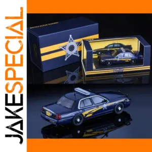 1:64 Scale Diecast Police Car Model