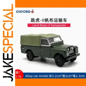 1:76 Scale Land Rover II Military Model