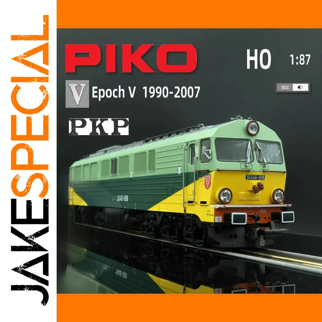 PKP SU46-018 Model Train Replica 1:87 Scale 1 PKP SU46-018 Model Train Replica 1:87 Scale
