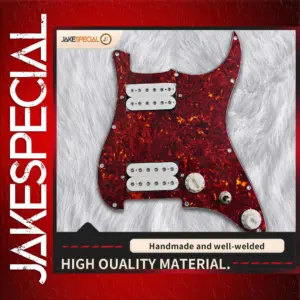 Alnico 5 HH Pickguard for Strat Guitars