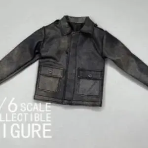 1/6 Scale PU Zipper Coat for Figures 16 772f3ae586b745e49f395ba0 upscaled