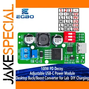 100W Adjustable PD USB-C Power Module