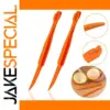 Bright Orange Citrus Fruit Peeler for Kitchen