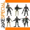 Articulated Military Soldier Set 6 Figures