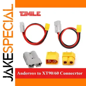 High-Current Anderson to XT90/60 Power Cable