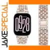 Luxurious Stainless Steel Watchband for Smartwatches