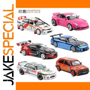 1/64 Scale Diecast Racing Car Collection