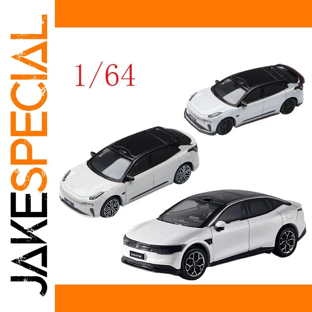 Diecast ZEEKR 1/64 Model Set with Realistic Details 1 Diecast ZEEKR 1/64 Model Set with Realistic Details