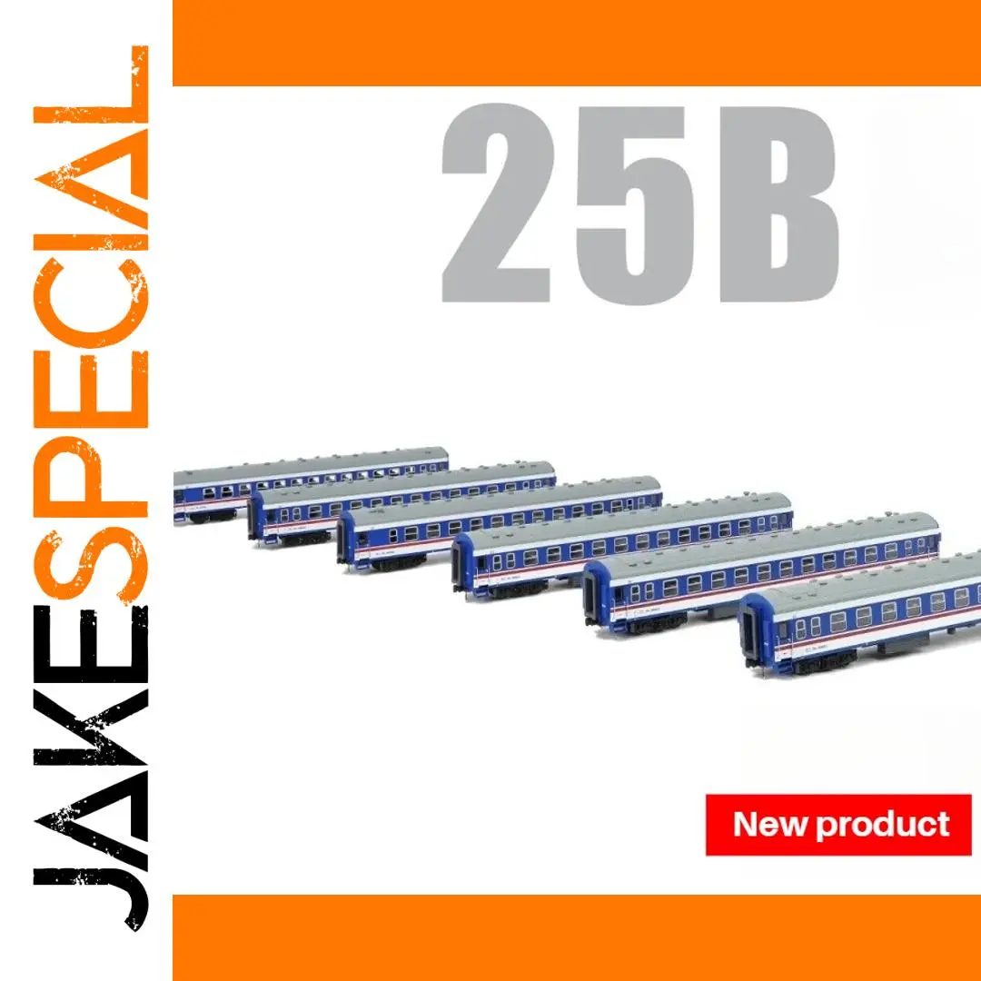 N-Scale 1/160 Passenger Train Set with Lights 1 N-Scale 1/160 Passenger Train Set with Lights