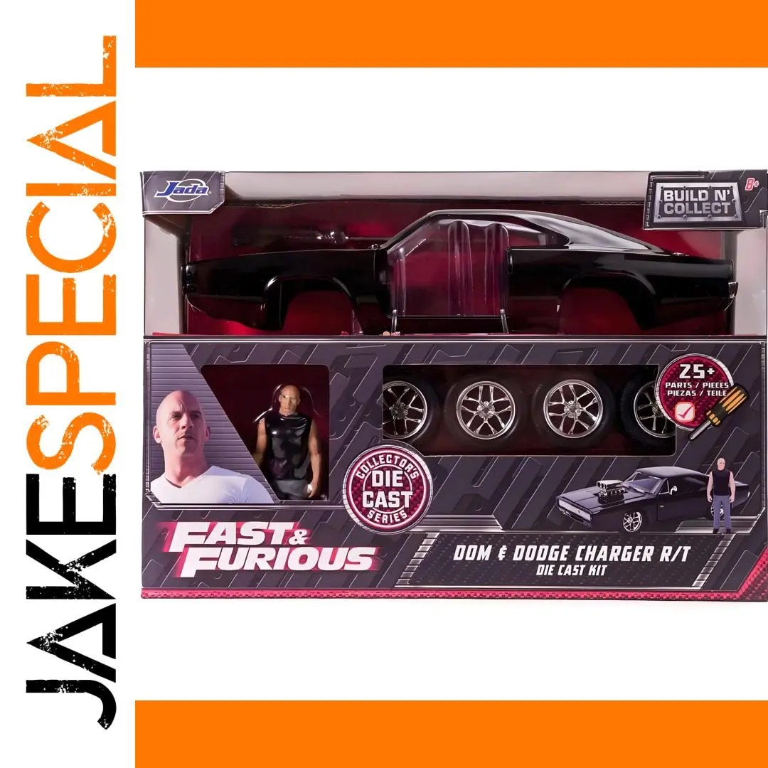 Black Dodge Charger R/T Diecast Model 1:24 Scale 1 Black Dodge Charger R/T Diecast Model 1:24 Scale