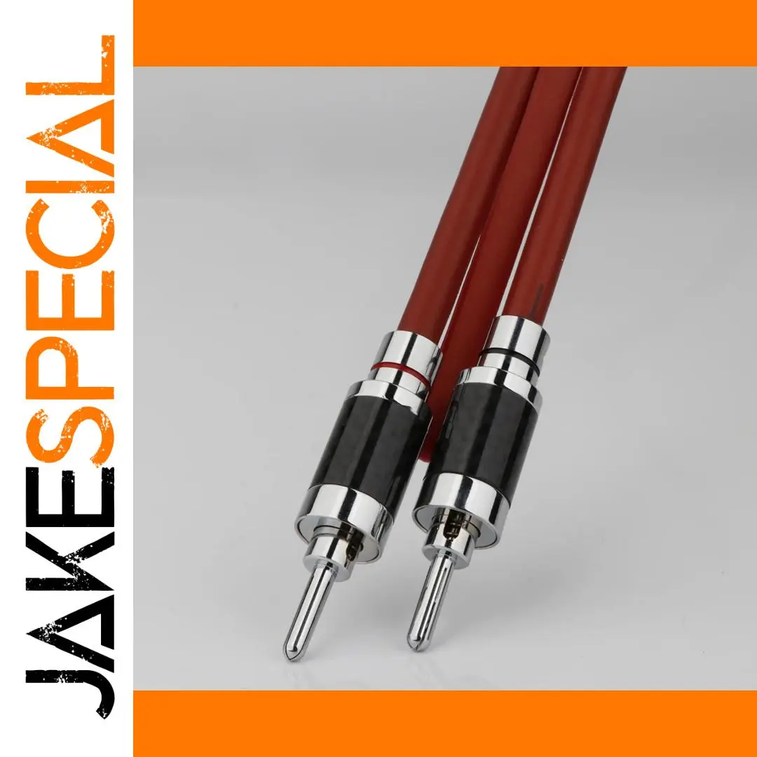 High-End Carbon Fiber Banana Spade Connectors 1 High-End Carbon Fiber Banana Spade Connectors