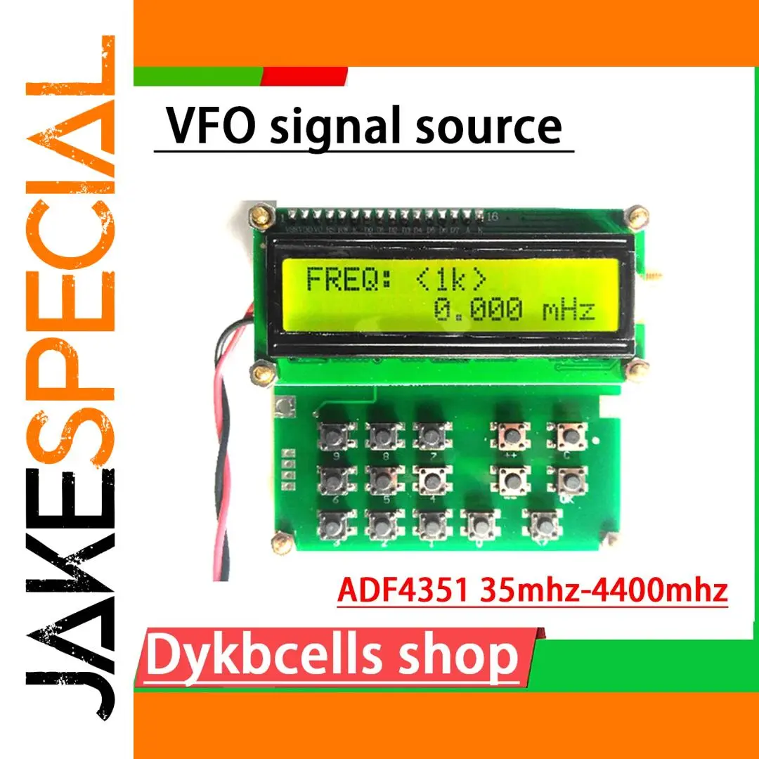 ADF4351 RF Signal Generator 35MHz-4400MHz 1 ADF4351 RF Signal Generator 35MHz-4400MHz