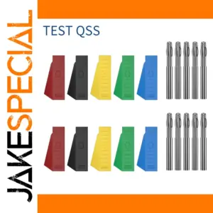 Stackable Copper Nickel Banana Plugs for Electronics