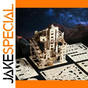 Wooden Marble Run Kit for STEM Play