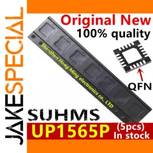 Set of 5 UP1565P and UP1565PQKF ICs QFN-20 Package