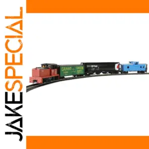 HO Scale Vintage Train Set with Locomotive and Wagons