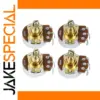Golden Short Shaft Guitar Potentiometers Set