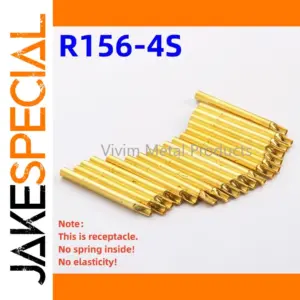 Gold-Plated R156-4S Test Receptacle for ICT/FCT