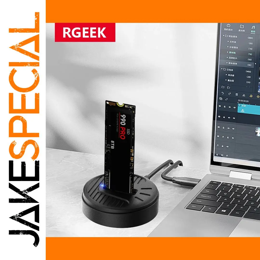 M.2 NVMe SSD Docking Station 4TB Support 1 M.2 NVMe SSD Docking Station 4TB Support