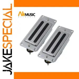 Chrome LP-Style Two-Line Mini Humbucker Pickup