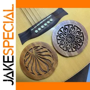 Mahogany Soundhole Cover for 40/41 Inch Guitars