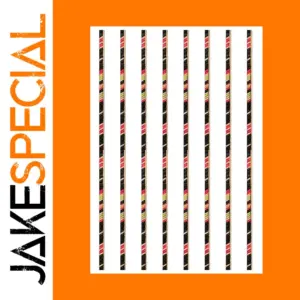 Black Wooden Guitar Binding Strips Set 880mm